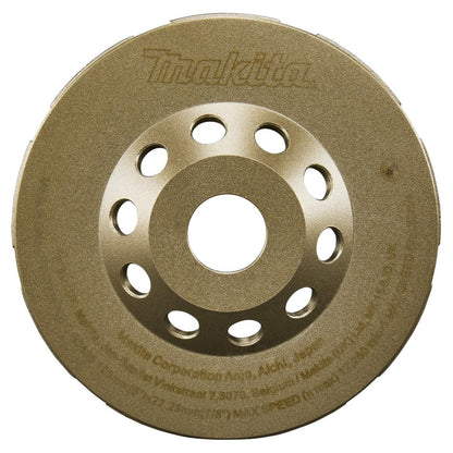 Copa Diamantada Makita D-80606 125mm Doble Segmento - Herram.cl