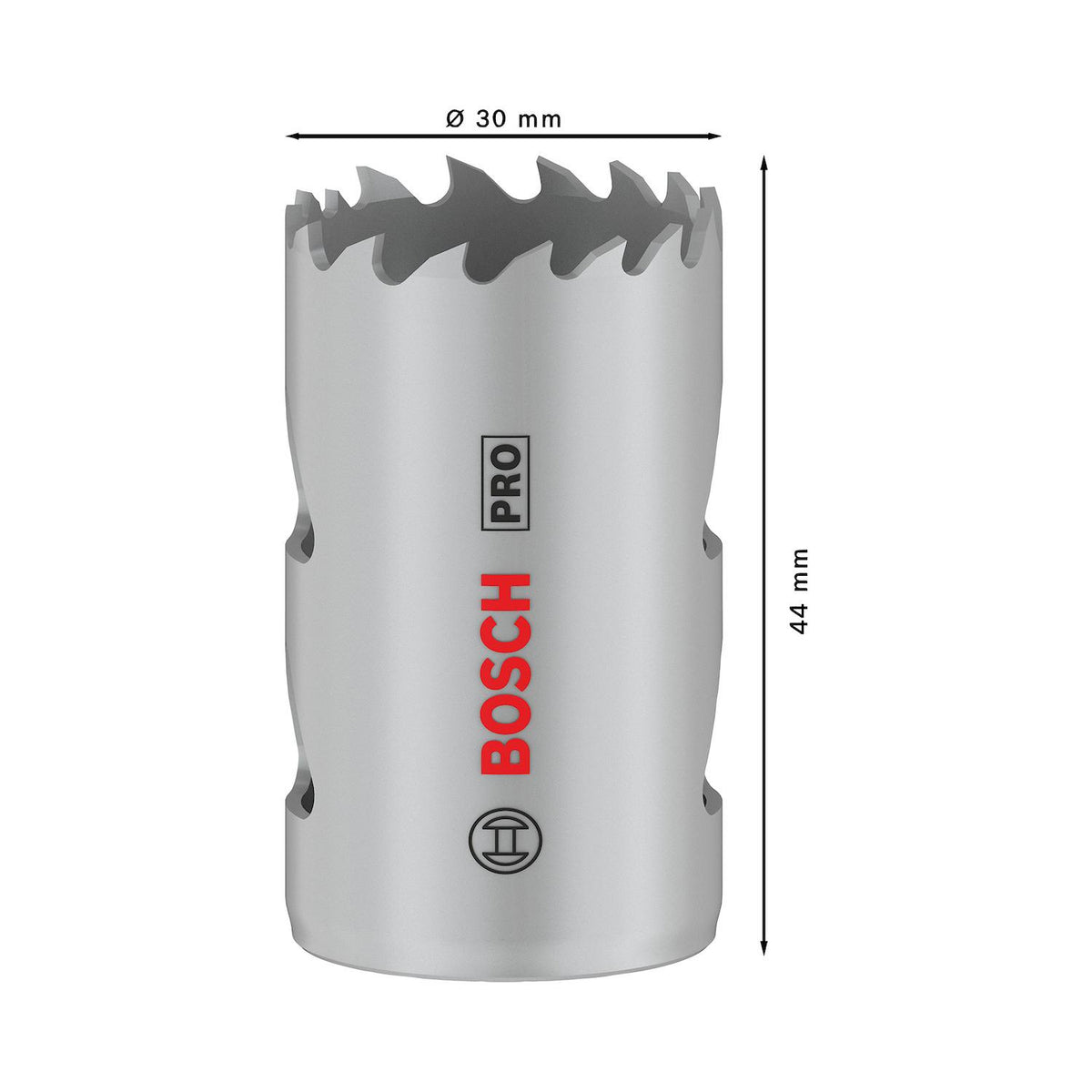 Sierra Copa PRO Bosch Multi Material 8% Co Ø30mm (1-3/16'') - Herram.cl