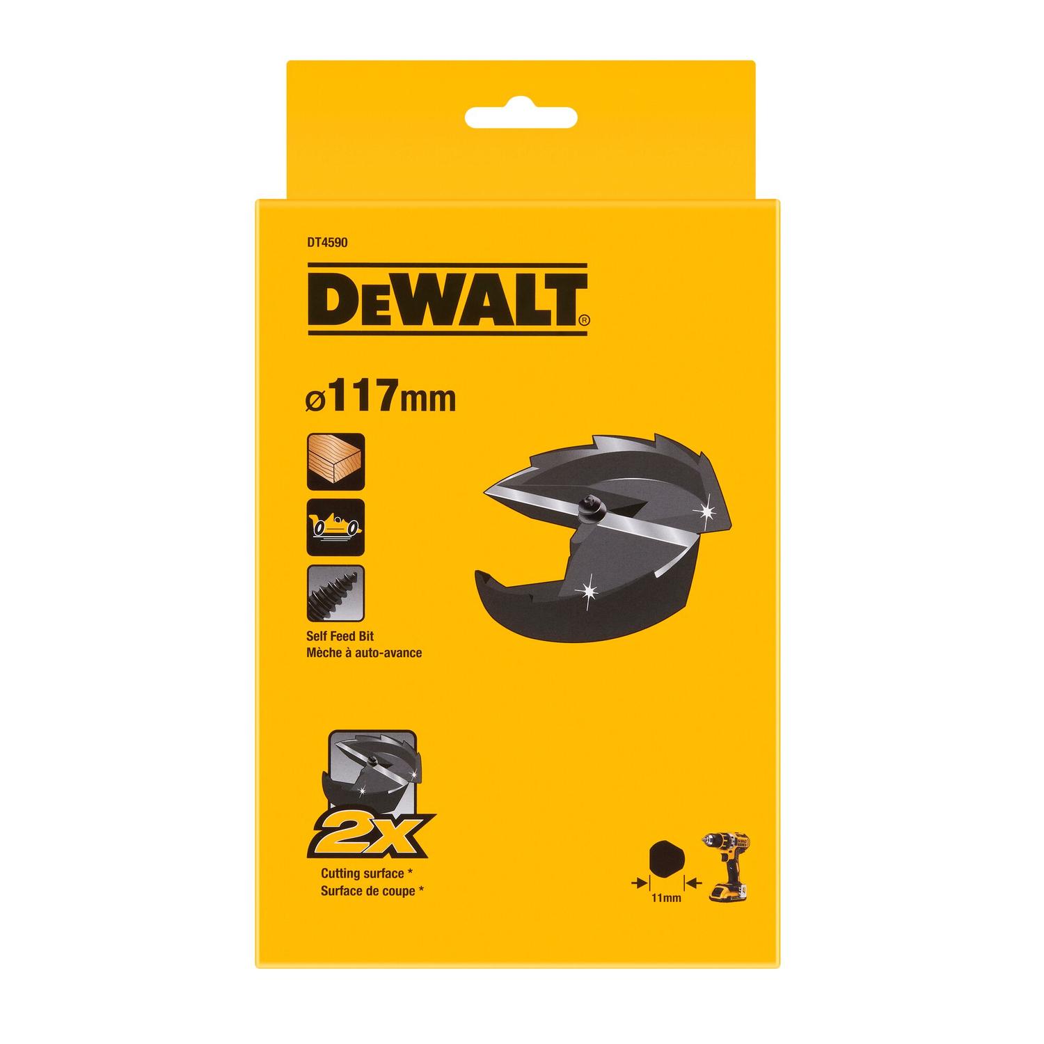Broca Alimentación 117mm - DeWALT - Herram.cl