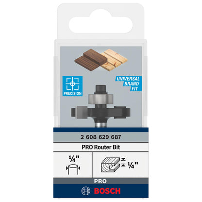 Fresa Ranurar Bosch PRO Machihembrado D31,8mm Vástago 1/4" - Herram.cl