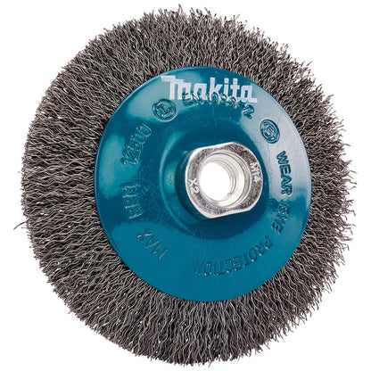 Grata Circular Cónica Acero Ondulado 115mm Toma M14 - Makita - Herram.cl