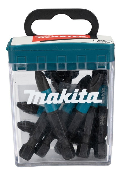 Pack 10 Puntas Impact Black PH2 - 50mm - Makita - Herram.cl