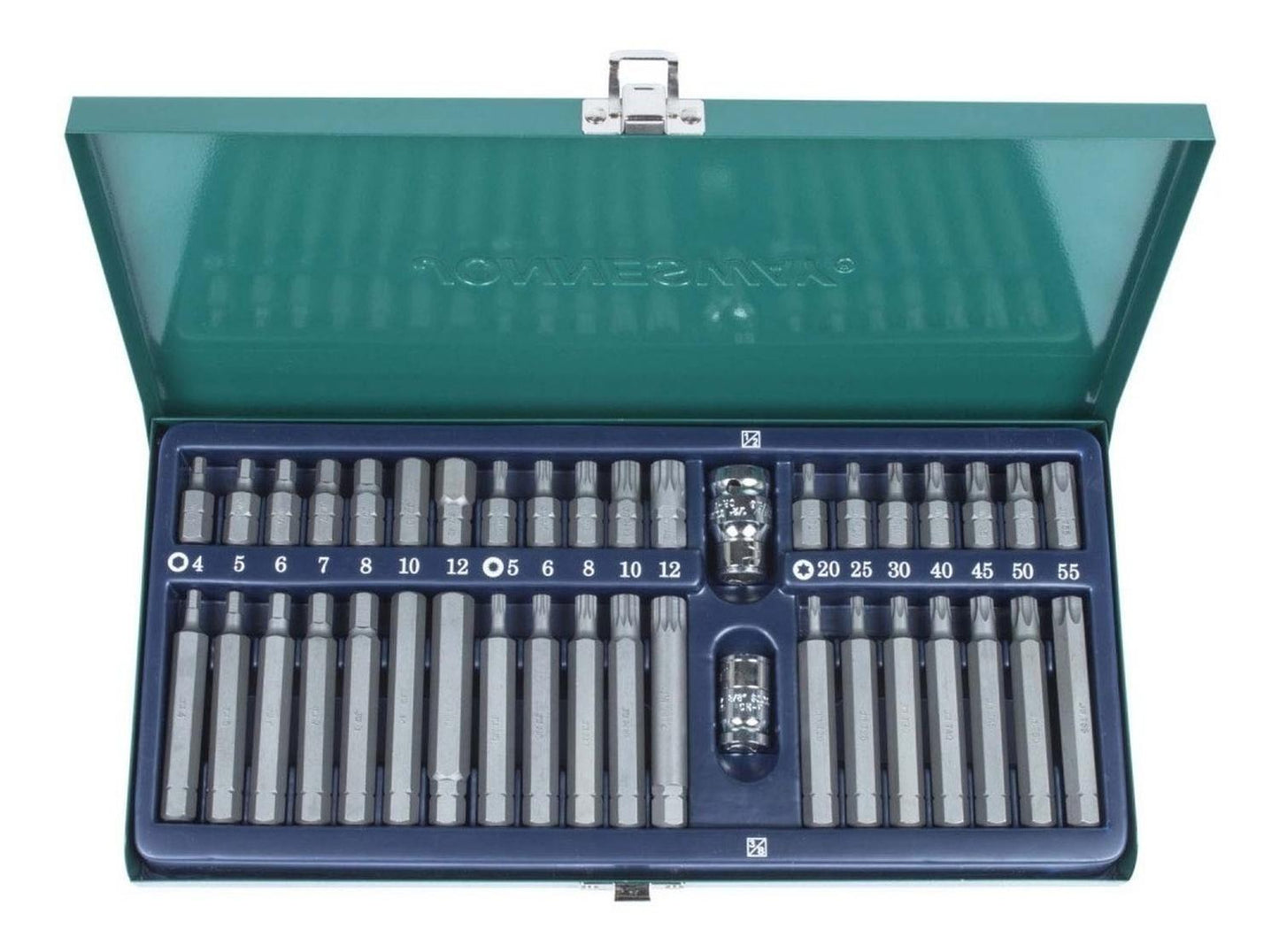 Juego De Puntas Torx - Imbus - Hex 40 Piezas - JonnesWay - Herram.cl