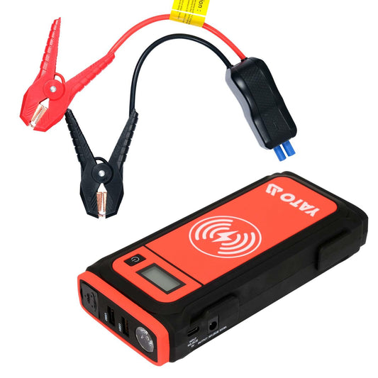 Partidor Batería Auto Arrancador De Emergencia Autos 12 V - Yato - Herram.cl