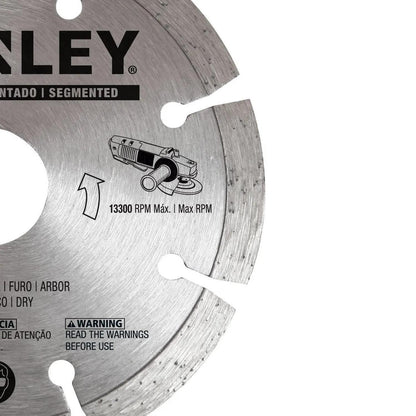 Disco Diamantado Segmentado Stanley STA47452L 4-1/2'' - Herram.cl