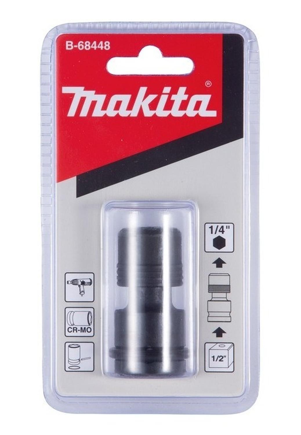Adaptador De 1/2'' Cuadrante A 1/4'' Hex. - Makita - Herram.cl