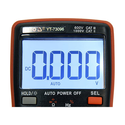 Multímetro Digital True RMS Autorango Yato YT-73096 - Herram.cl