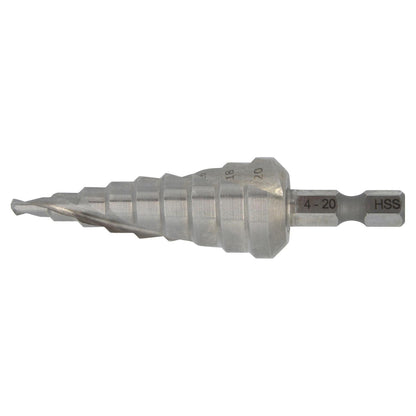Broca Escalonada HSS 4-20mm 9 Pasos Makita D-40157 - Herram.cl