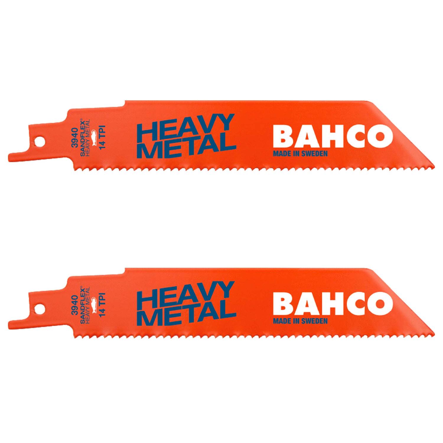 Pack 2 Hojas Sierra Sable Heavy Metal 150mm 18 TPI - Bahco - Herram.cl
