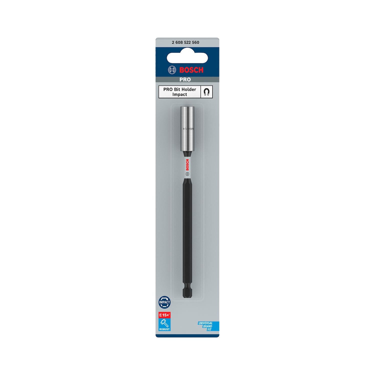 Porta Punta Magnético PRO Impact 150mm - Bosch - Herram.cl