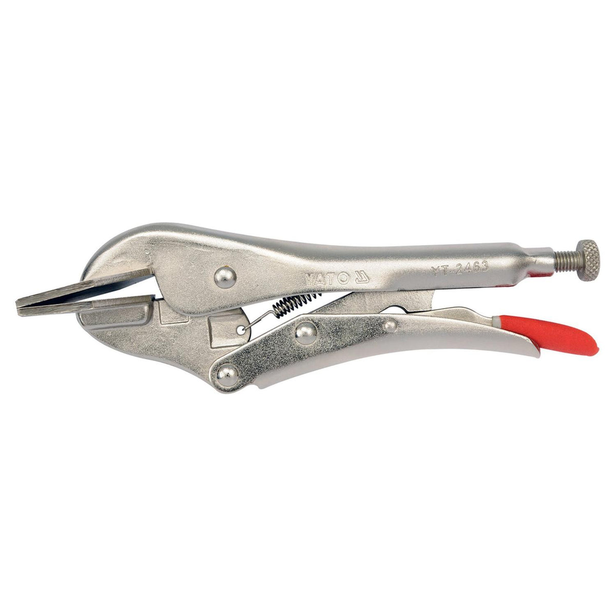 Caimán de Mordaza Plana Yato YT-2463 200mm 8'' para Soldar - Herram.cl