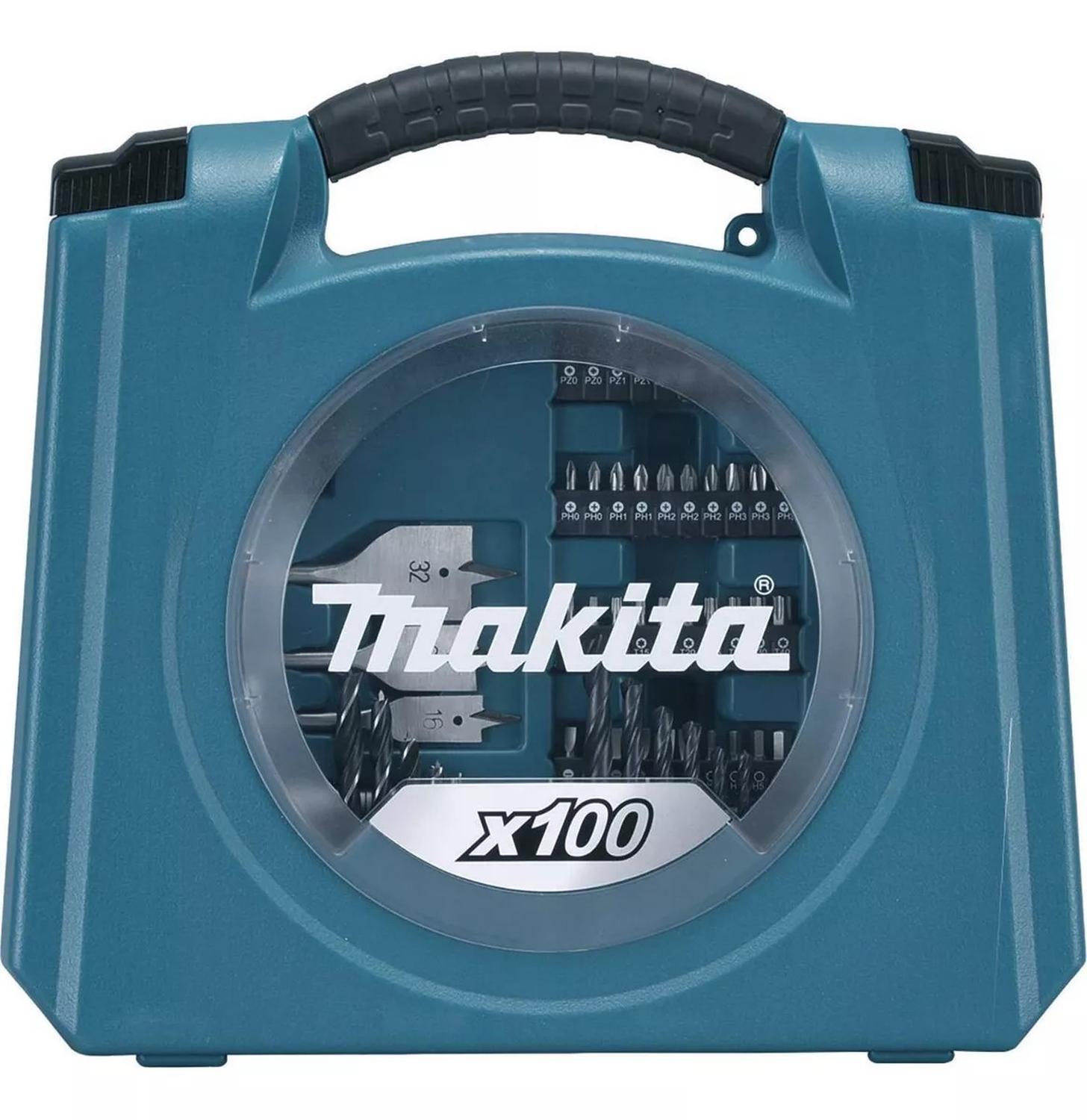 Set De Puntas y Brocas 100 Pzas. - Makita - Herram.cl