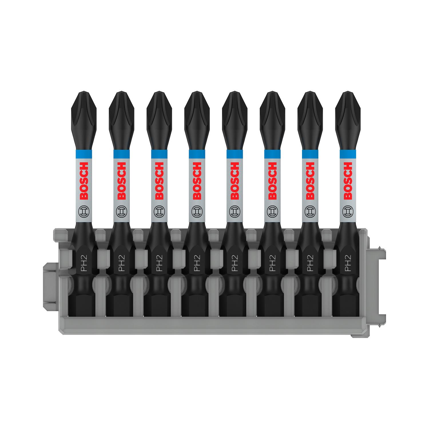 8 Puntas Ph2 X 50mm Impact Control Bosch 2608.522.330 - 000 - Herram.cl