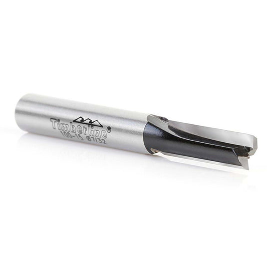 Fresa Recta 2 Filos 7/32''x3/4'' Toma 1/4'' - Timberline - Herram.cl