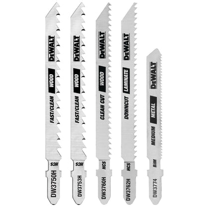Hojas de Calar Combinadas 5 Pzas - DeWALT - Herram.cl