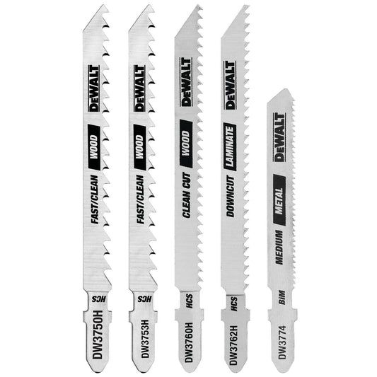 Hojas de Calar Combinadas 5 Pzas - DeWALT - Herram.cl