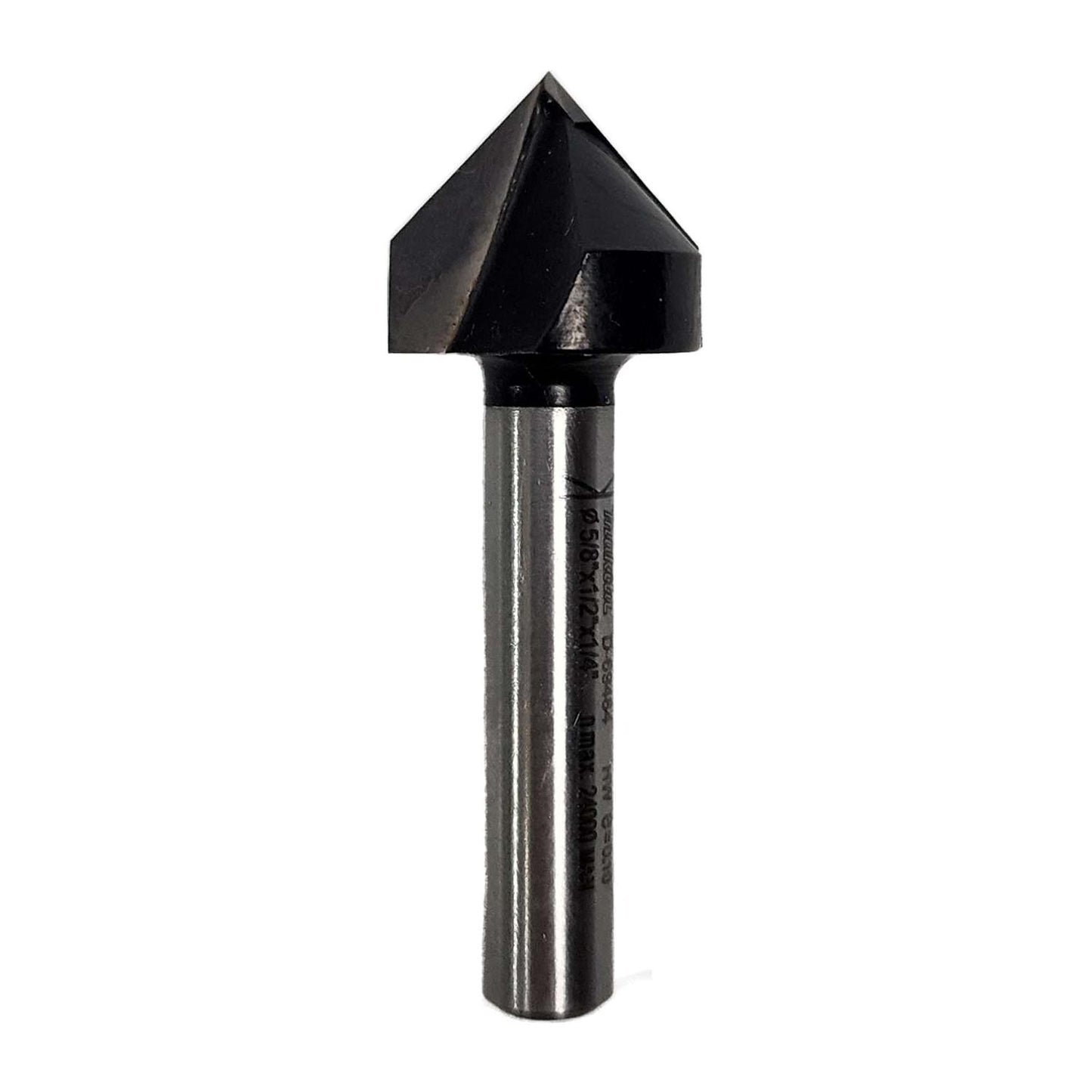 Fresa Ranurar En V 90°x5/8''x1 - 3/4'' Toma 1/4'' - Makita - Herram.cl