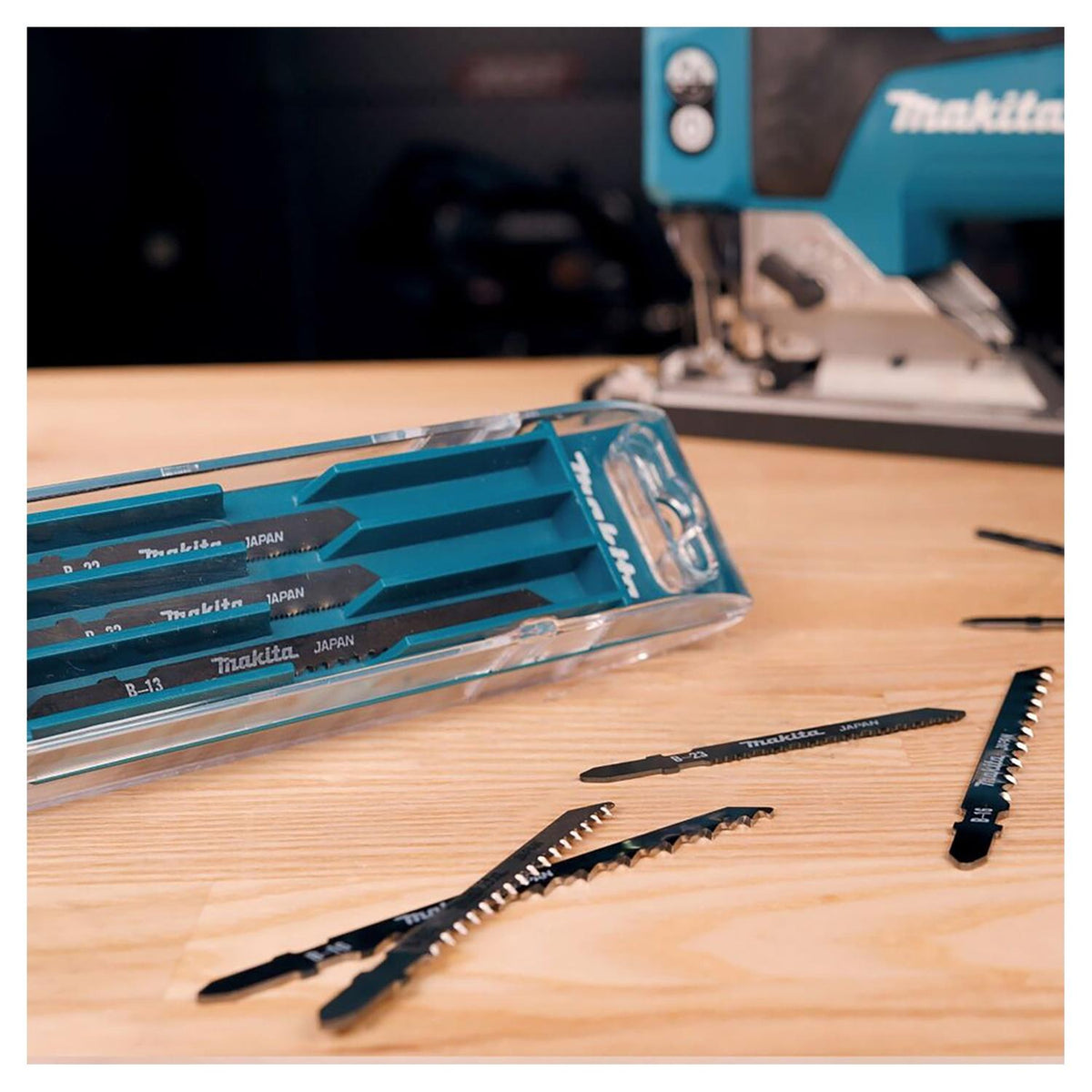Juego De Hojas De Calar Madera Y Metal - 10 Pzas - Makita - Herram.cl