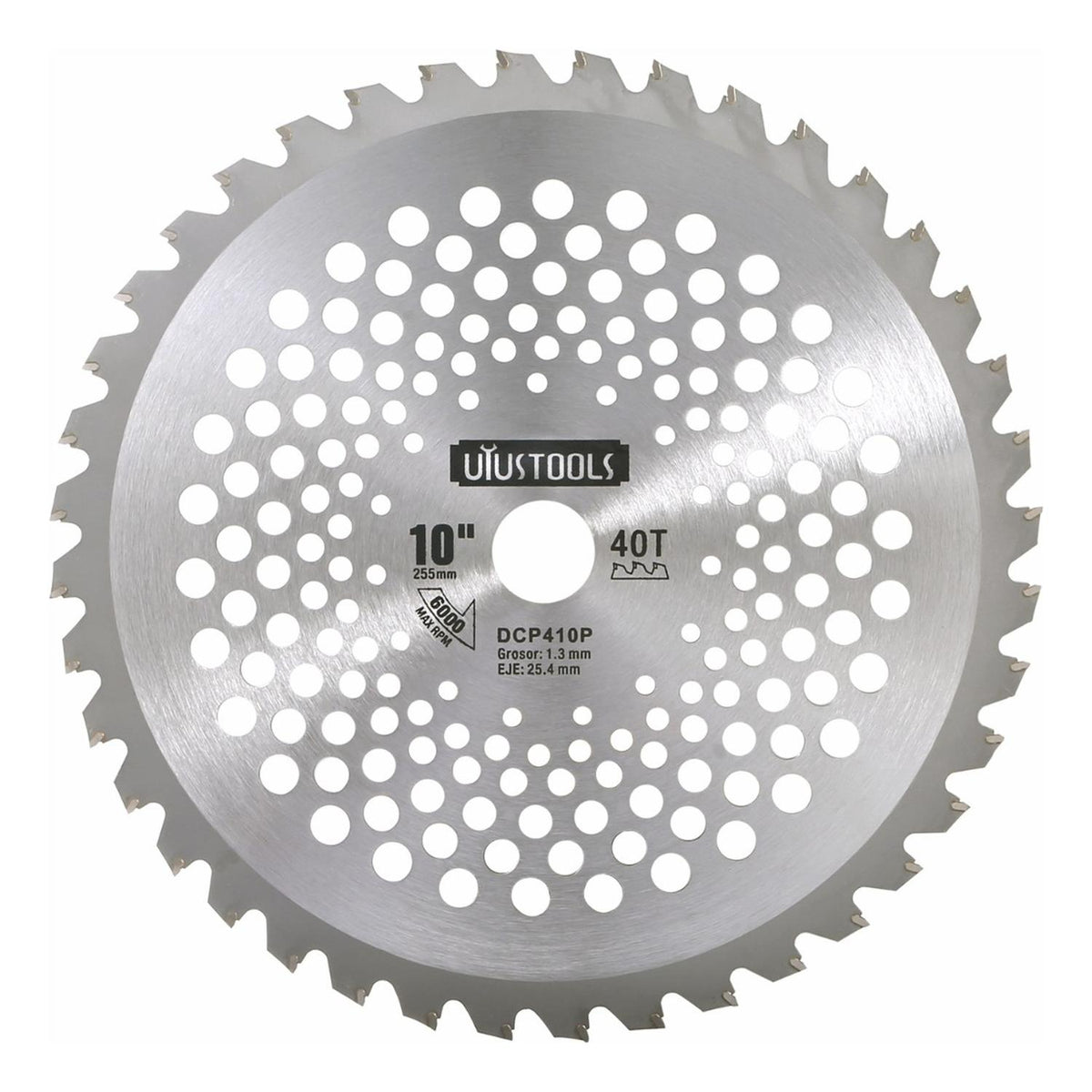 Disco Sierra Desbrozadora (10'') 255x25,4x1,3mm 40 D - Uyustools - Herram.cl