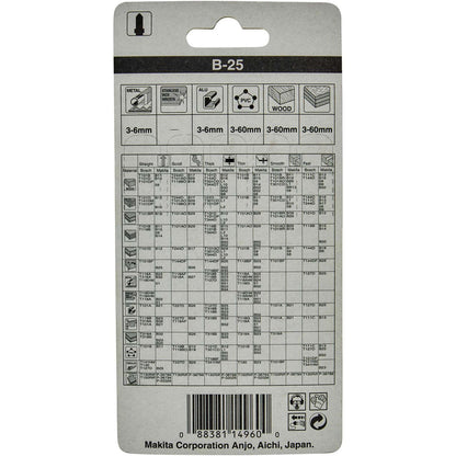 Hoja De Calar HSS Metal, Madera 100mm 5 Pzas - Makita - Herram.cl