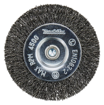 Grata Circular Acero Ondulado 75mm (3'') Toma 1/4'' - Makita - Herram.cl