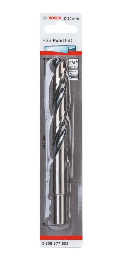 Brocas Para Metal Bosch HSS - pointteq 14mm - Herram.cl