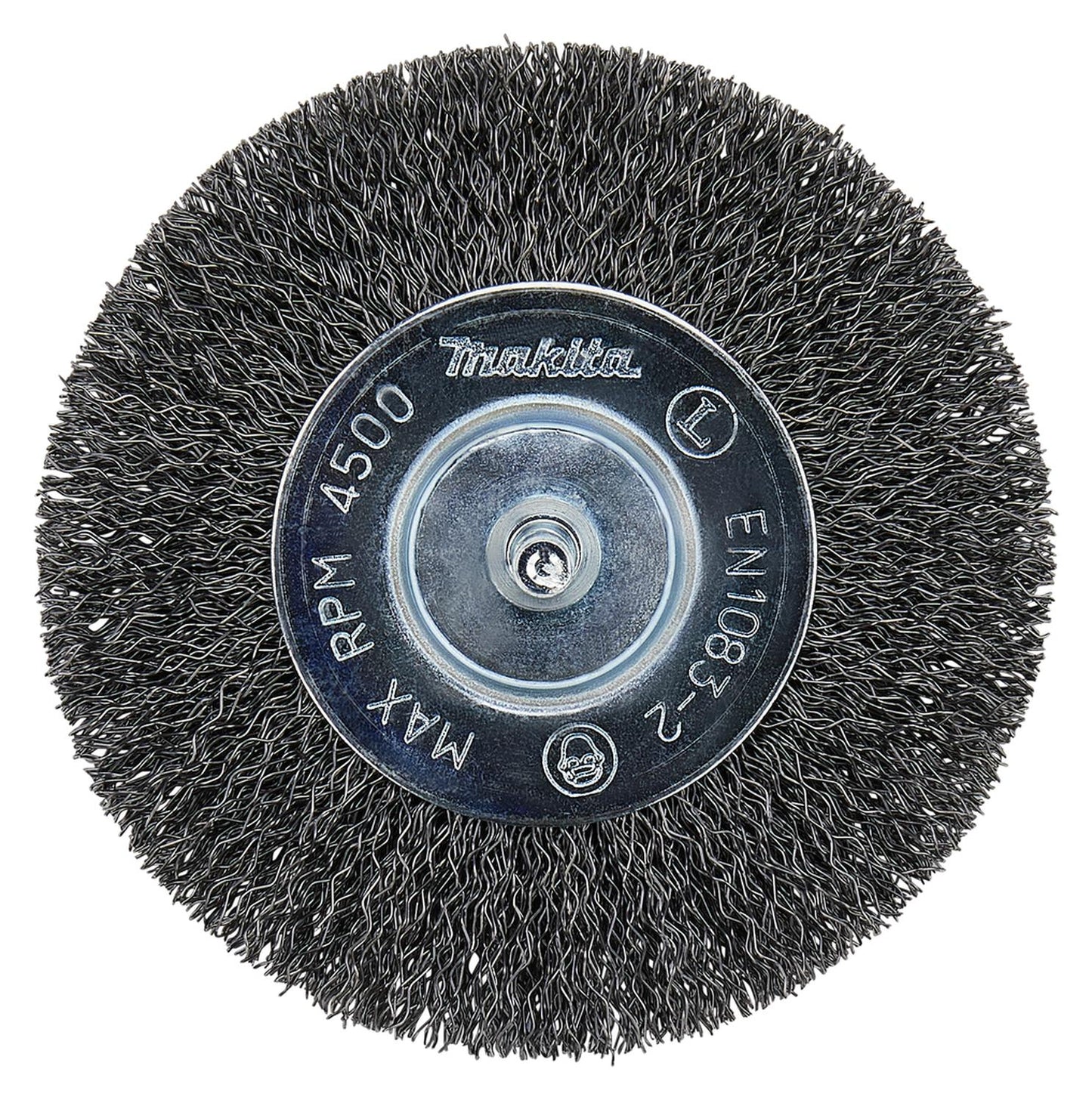 Grata Circular Acero Ondulado 100mm (4'') Toma 1/4'' - Makita - Herram.cl