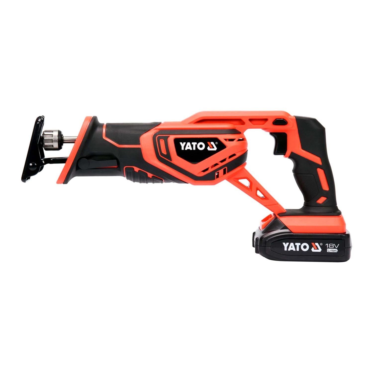 Sierra sable inalámbrica 18V 1 batería 2 Ah + carg. - Yato - Herram.cl