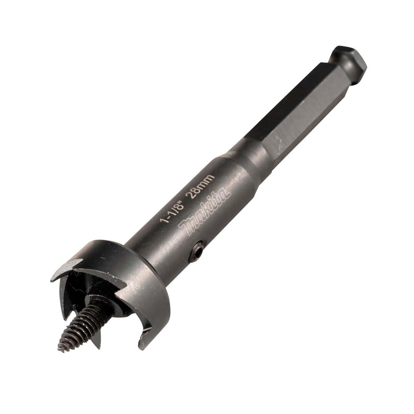 Broca Autoalimentada Para Madera 28 X 127mm Vastago Hex. - Makita - Herram.cl