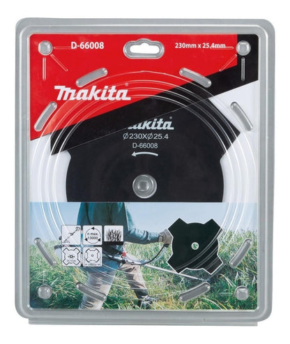 Cuchilla Metal 4 Puntas Et 230x25,4x1,8mm Makita D - 66008 - Herram.cl