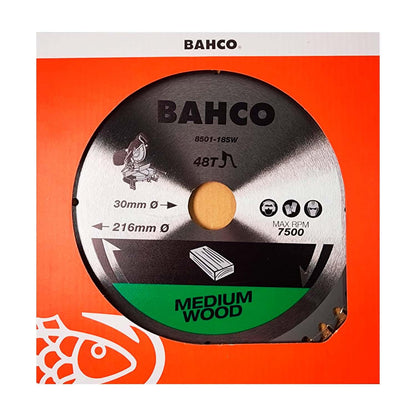 Disco De Sierra Circular 216x2.8x30mm 48 D Madera - Bahco - Herram.cl