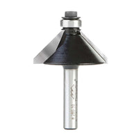 Fresa Bisel C/Rod. 45° x1 - 1/4''x1/2'' Toma 1/4'' - Timberline - Herram.cl