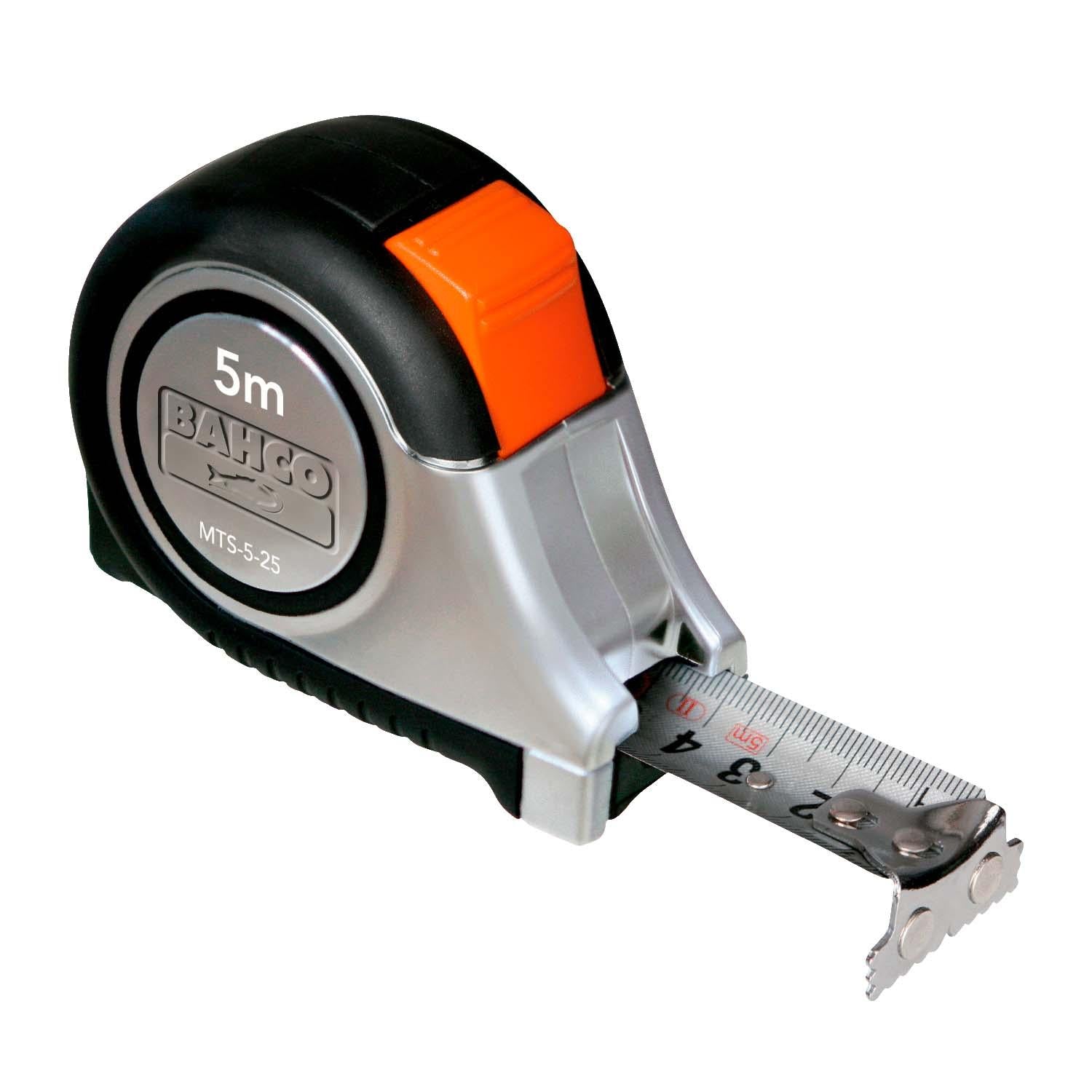Huincha Cinta métrica/imperial 5m Inox - Bahco - Herram.cl