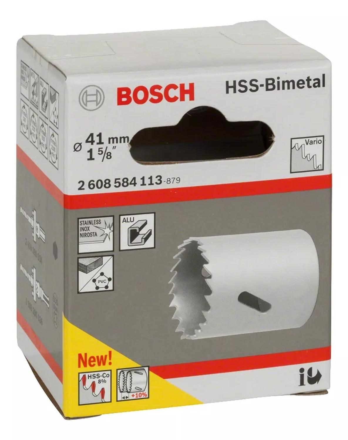 Sierra Copa Bim + 8% Co 41mm (1 5/8'') Bosch - Herram.cl