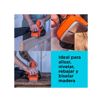 Cepillo Eléctrico 82mm 710W BLACK+DECKER BEW712-B2C - Herram.cl