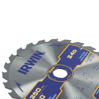 Disco De Sierra 10''x30mm 24 Dientes - IRWIN - Herram.cl